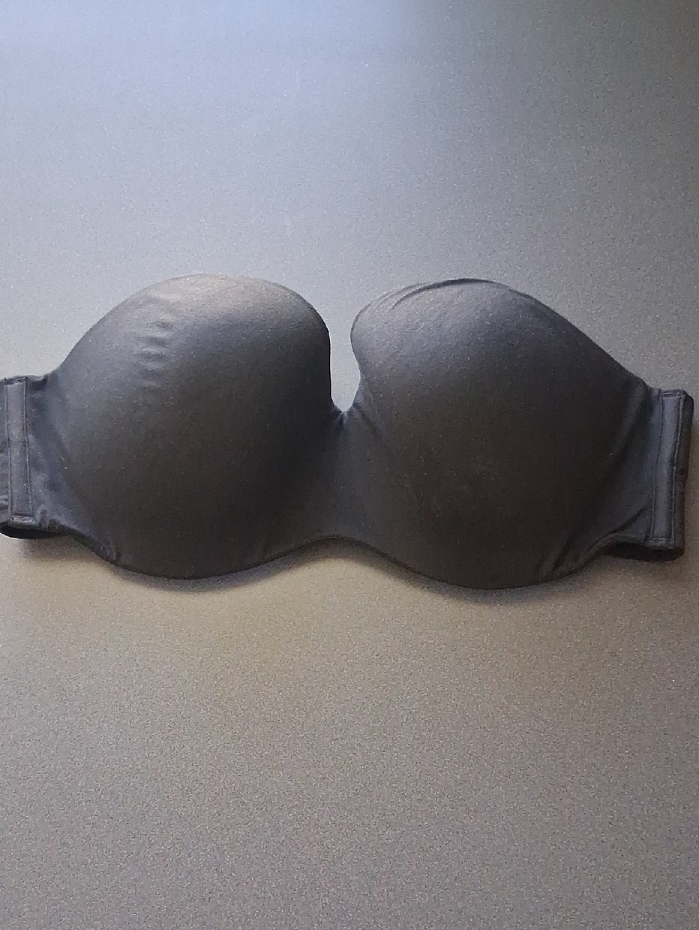 Victorias Secret Body By Victoria Lined Strapless Bra Black 36D